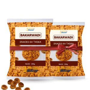 Bakarwadi, Pack of 2 , 400gm